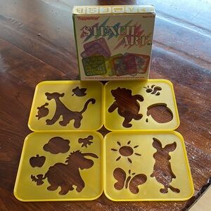 Tupperware Kids Stencil Art